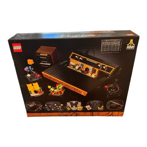 LEGO Icons 10306 Atari 2600 reveal & detailed preview - YouTube  10306 ICONS Atari 2600 (2532 pcs) Brand New Sealed ships fast gift - rare